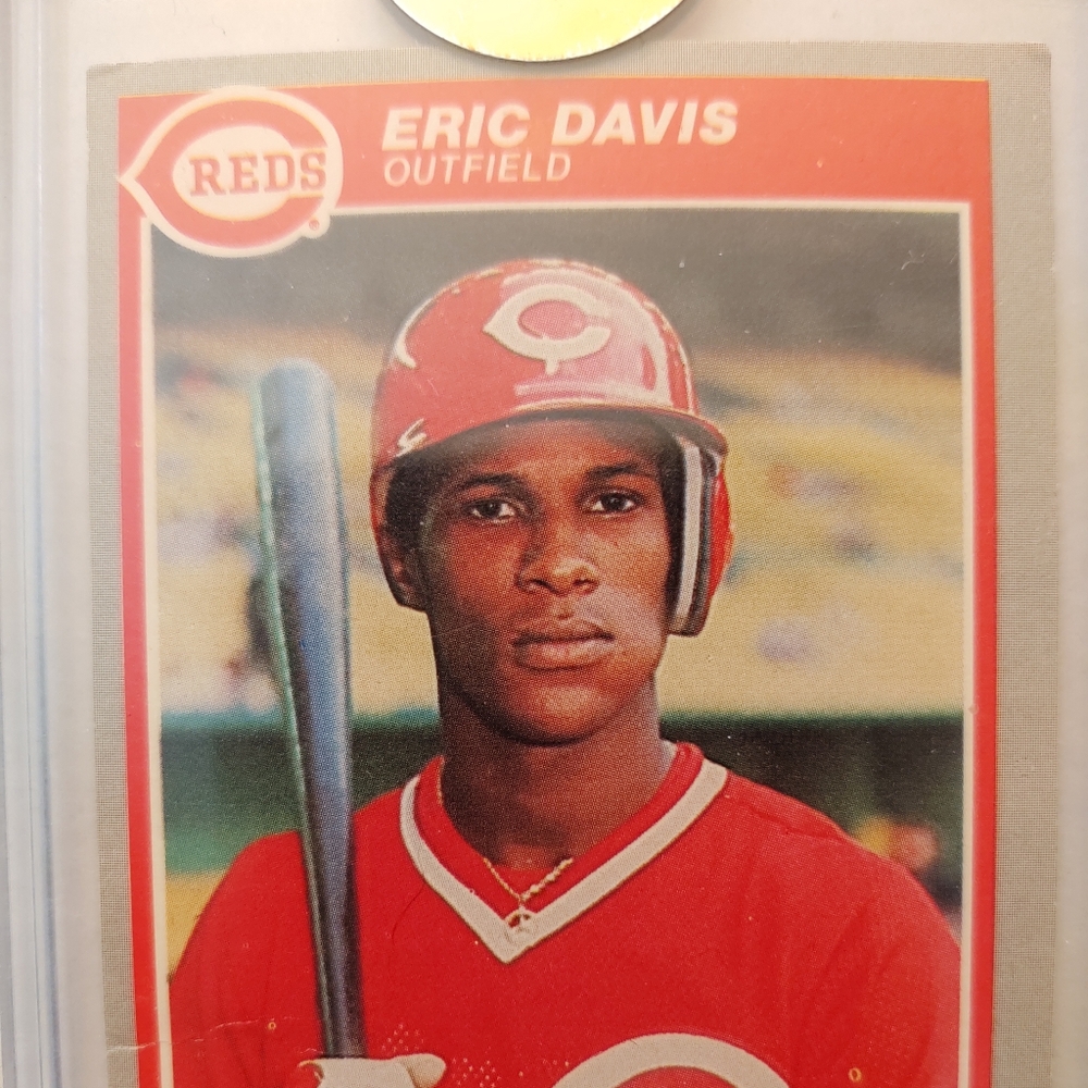ERIC DAVIS ROOKIE Season Card